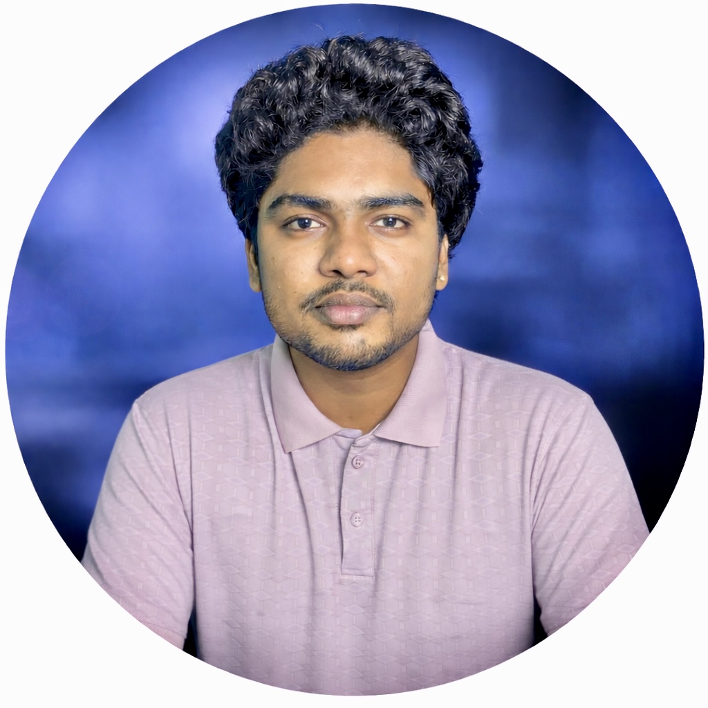 Sriram Thangaraj, founder of Stock Vision Academy